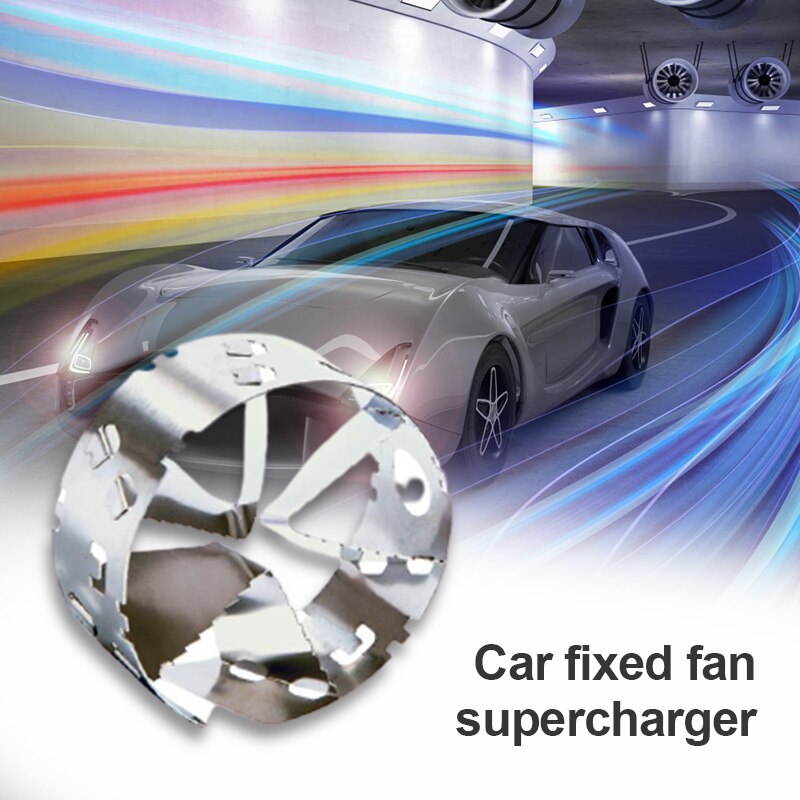Universal- Auto Fahrzeug Turbolader Turbo Kompressor Treibstoff sparen Fan mit Gummi Abdeckungen Motoren Komponenten