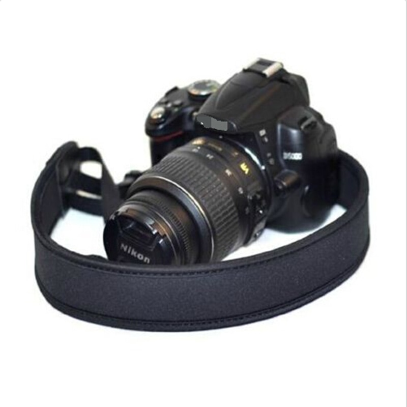 Verstelbare Zachte Neopreen Camera Schouder Draagriem voor Canon Nikon Sony Pentax DSLR camera 500d 600d 700d d5100 d3100 d90 d80