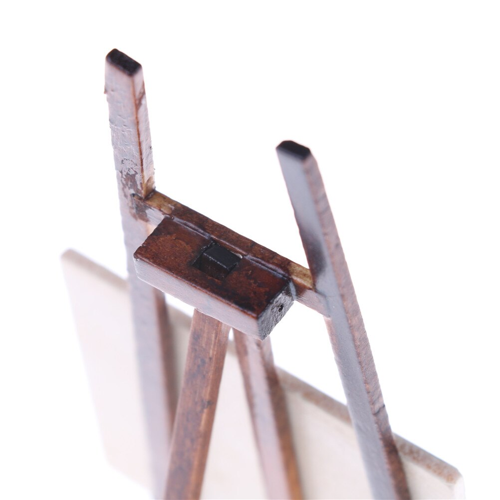 1 Set Kunstenaar Schildersezel Stand & 2 Hout Schilderijen Pictures Mini Kunstenaar Schildersezel Houten Bruiloft Tafel Card Stand Display Houder decoratie