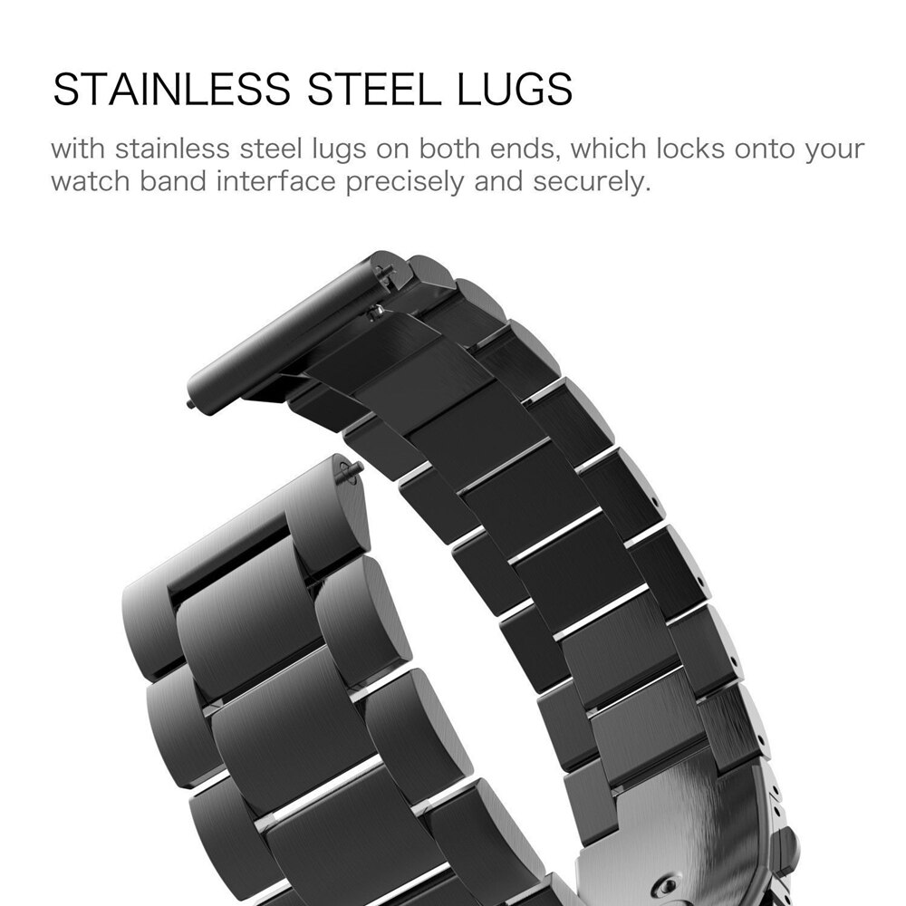 Rustfritt stål klassisk armbånd klokkebånd stropper og verktøy rem 24mm til suunto 9 baro suunto  d5 spartansk sport håndledd hr/baro