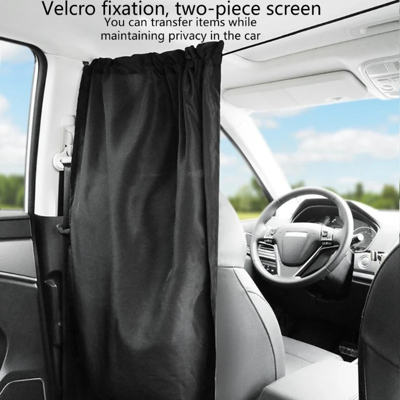 Couverture pare-soleil voiture, rideau séparation fenêtre latérale, rideau confidentialité pour berline SUV