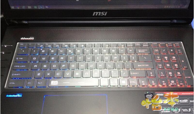 Voor MSI GL75 GP72MVR GE72 GL72 GL72M GP72VR GS72 GT72 GP73 GL73 GT73 GE73 GS73 GE75 GS75 Tpu Notebook Toetsenbord cover skin: Default Title