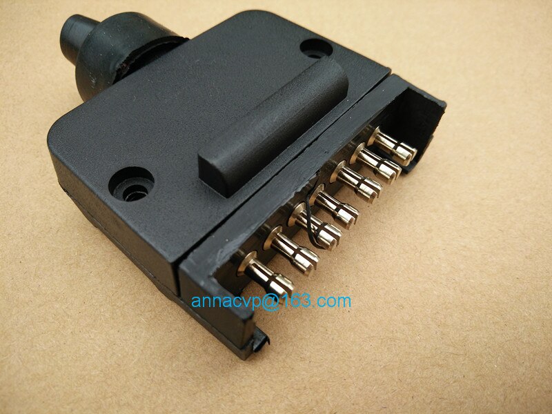 7 pin flat male female trailer connector plug socket /boat/caravan/motorhome/car/auto/truck/RV