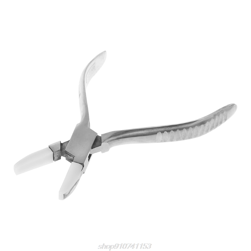 1Pc Glasses Optical Repair Pliers Stainless Steel Prevent Injury Square Head Jaw F17 21