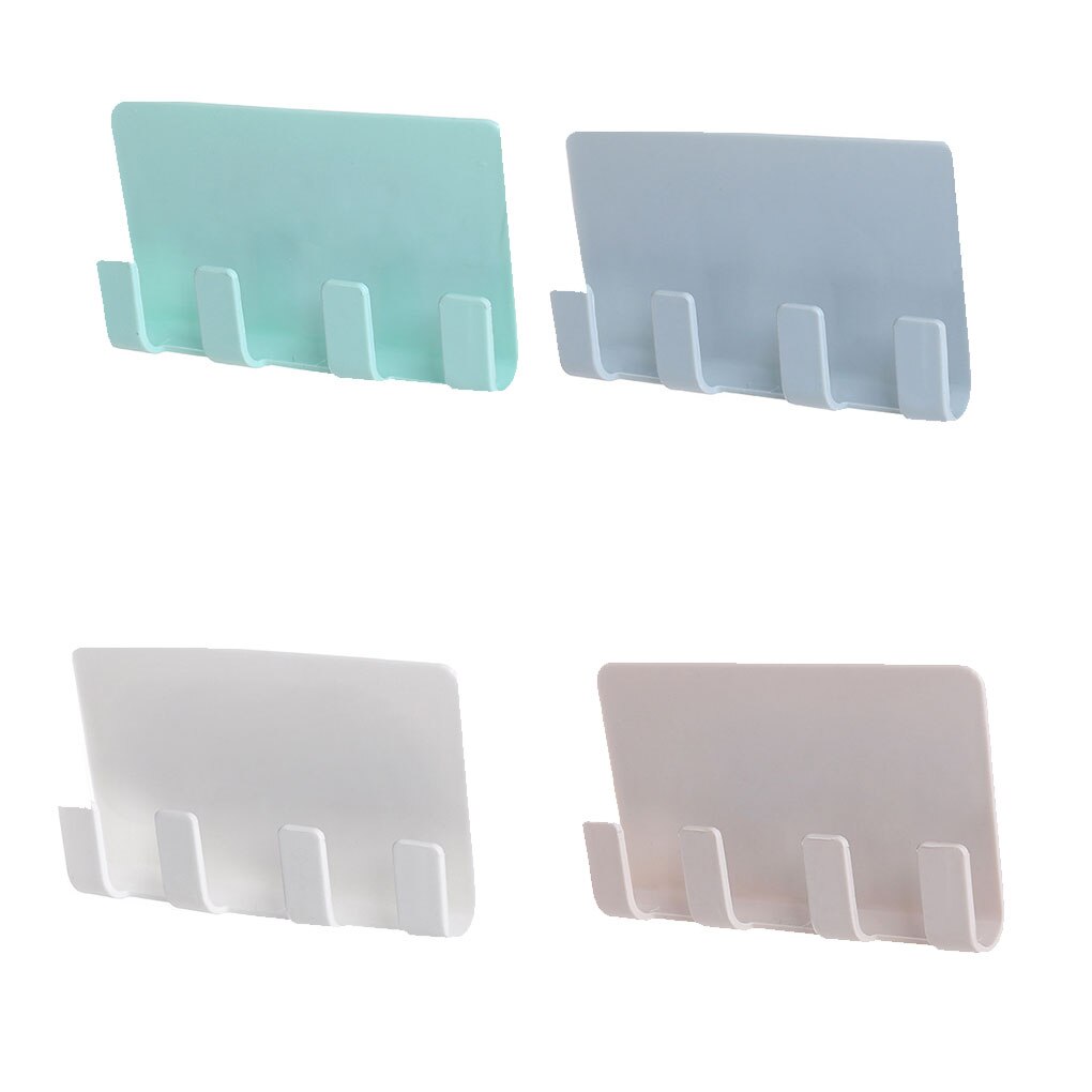 Phone Charging Holder Hook Socket Strong Sticky Adhesive Cell Phones Stand Rack Bathroom Hanging Shelf Razor Hanger