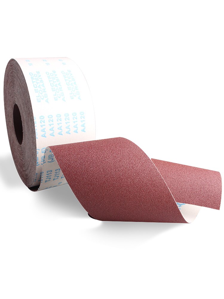 Hand-teared sand cloth roll polishing sandpaper woodworking sand metal soft cloth roll putty powder sandpaper JB-5 sand cloth.