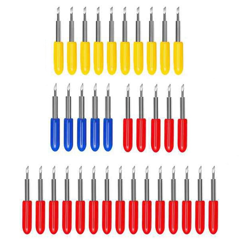 30/45/60 Graden Voor Roland Cricut Cutting Plotter Vinyl Blade Messen Cricut Machine Frees Carving Gereedschap: Default Title