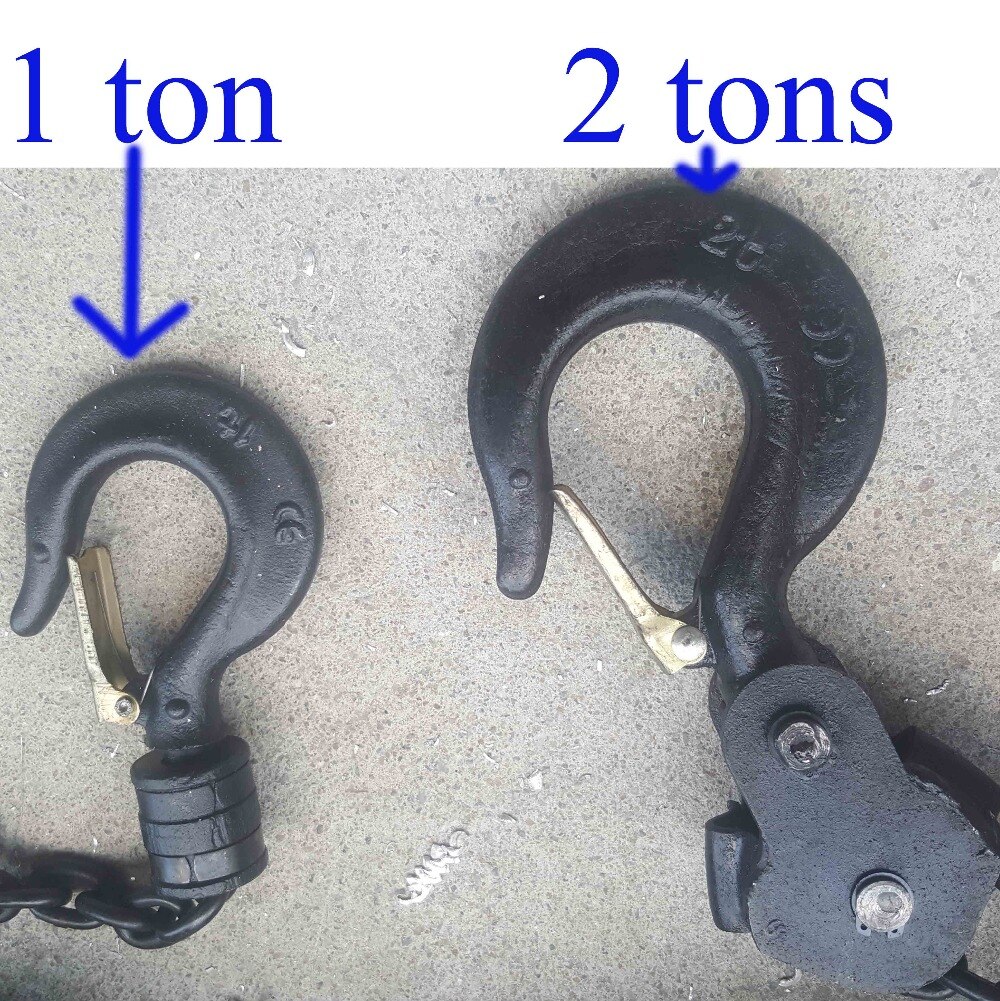 1 Ton 6 meters Hand Chain Block Manual Hoist with galvanized chain Lift DJ Trussing Truss