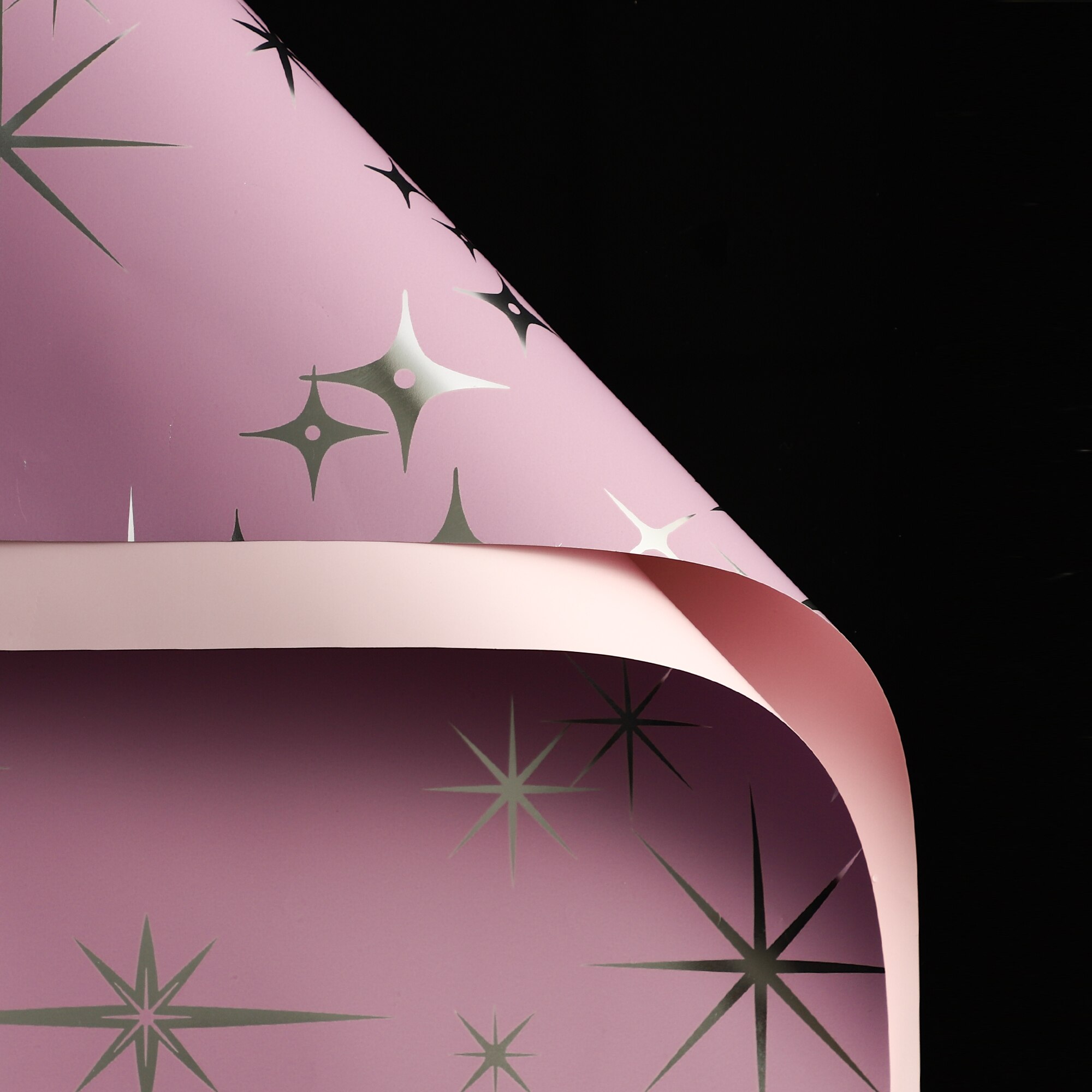 Papel de envolver flores de cielo estrellado, 20 piezas, impermeable, estrellas plateadas, ramo de papel de doble cara, paquete de , Material de floristería: E