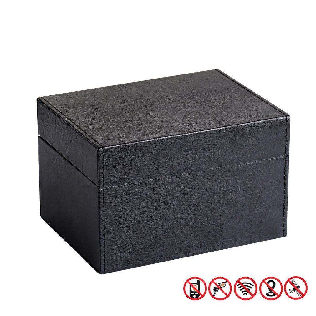 Diyife Faraday Box, Keyless Go Protection Autosleutel Kastje, Signal Blocker Box, Anti-Diefstal RFID Signaal Blokkerende Case voor Autosleutels, Telefoons, Creditcards, 14.5x10.5x7.5cm (Binnenmaat
