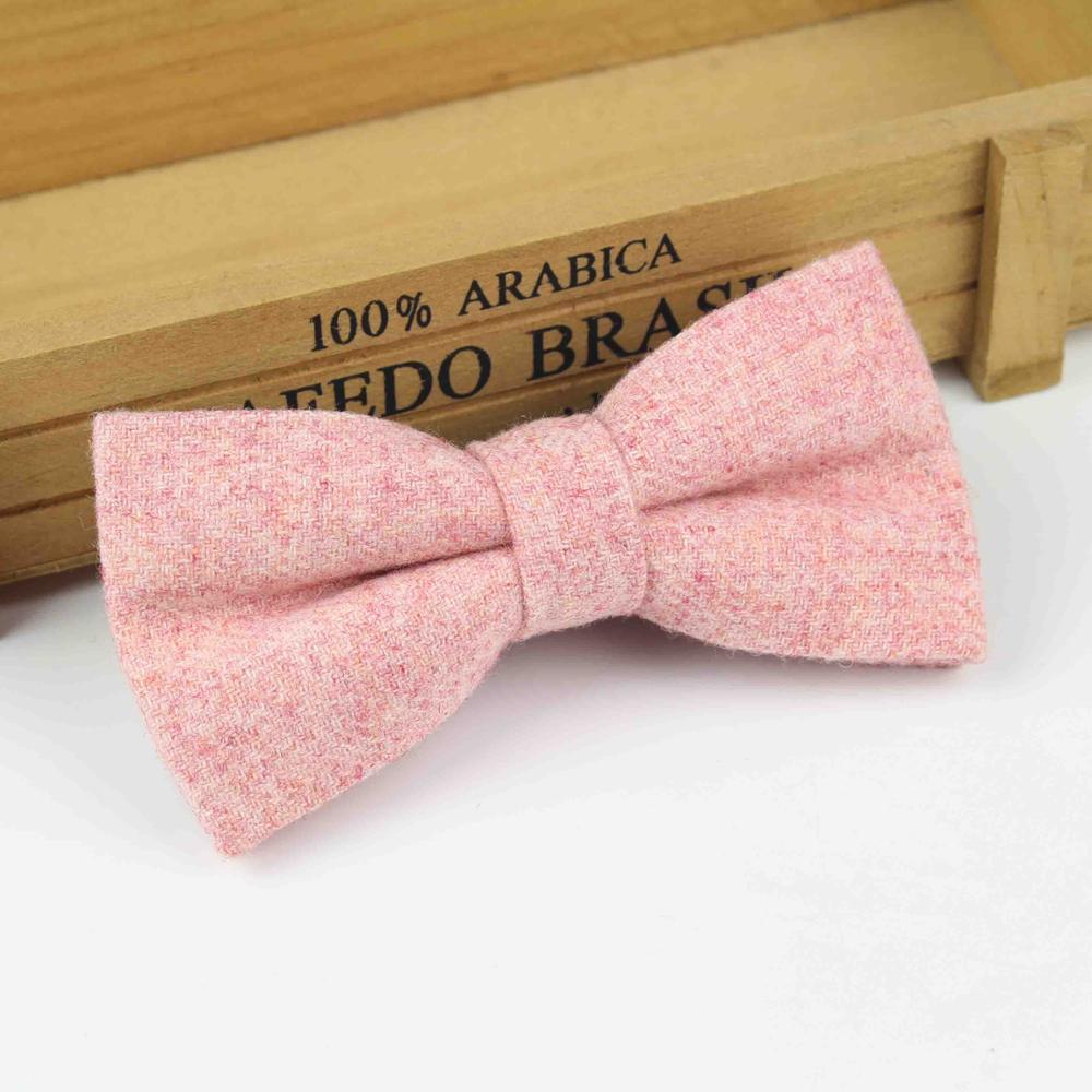 Overlegen klassisk formell ull bomull sløyfe gravata flere farger houndstooth mønster slips herre luksus slips tweed sløyfe: 9