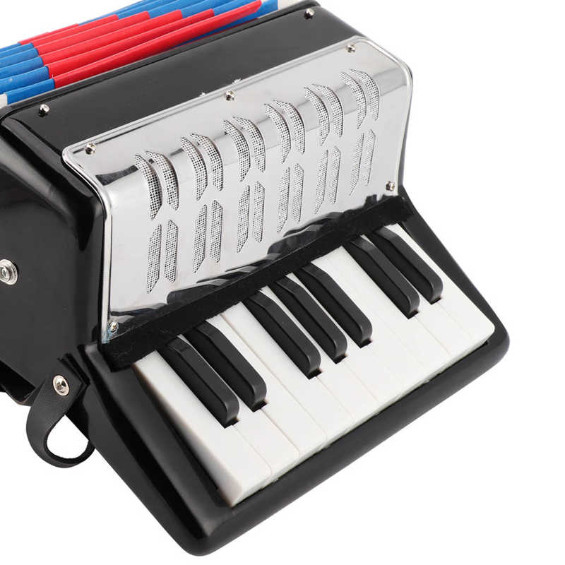 Kinderen Accordeon Met Een Intrekbare Lederen Band Slagvastheid Beginner Accordeon Voor Kinderen Beginners Kinderen Student