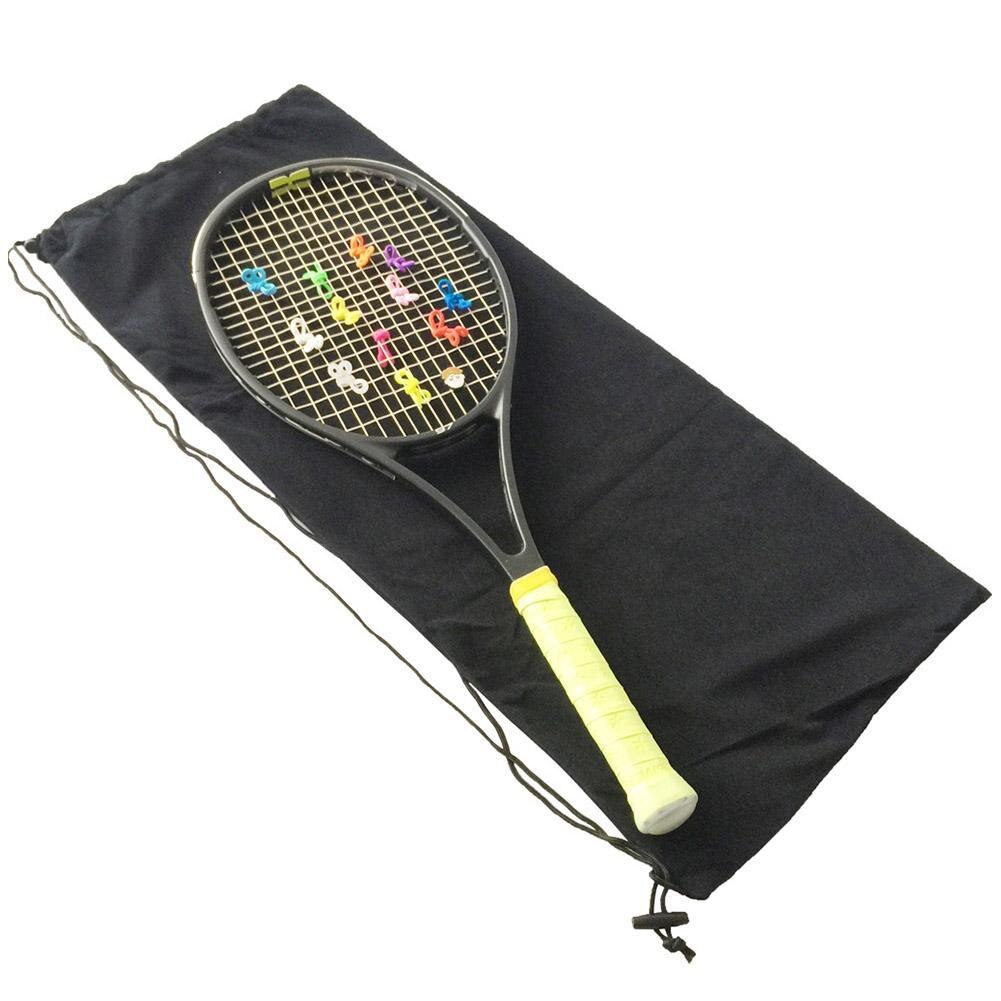 Tennisracket Lichtgewicht Opbergtas Flanellen Zak Dikke Flanellen Schouder Beschermende Tas Cover Racket Cover B2F4