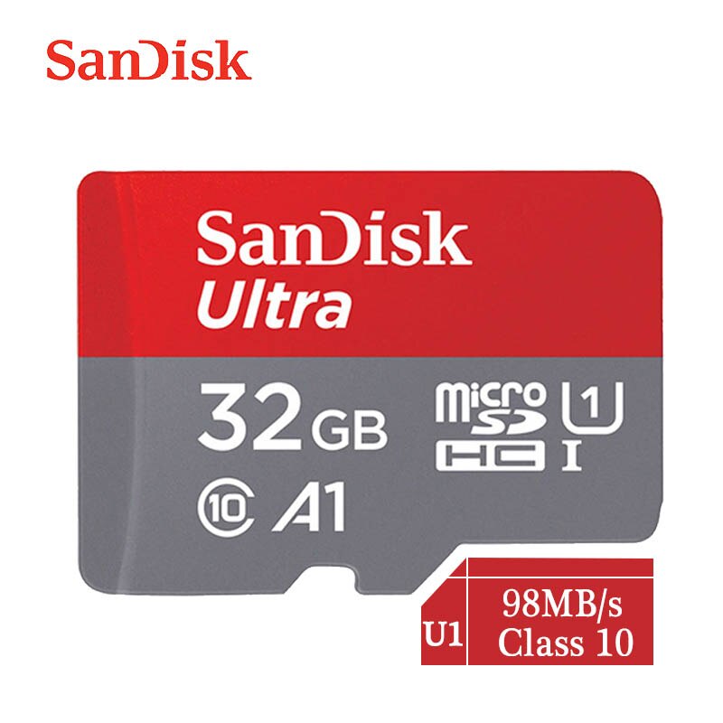 original SanDisk micro sd card combine 16GB 32GB 64GB 128GB Memory CardMax 80M/s Contains card reader adapter: 32GB