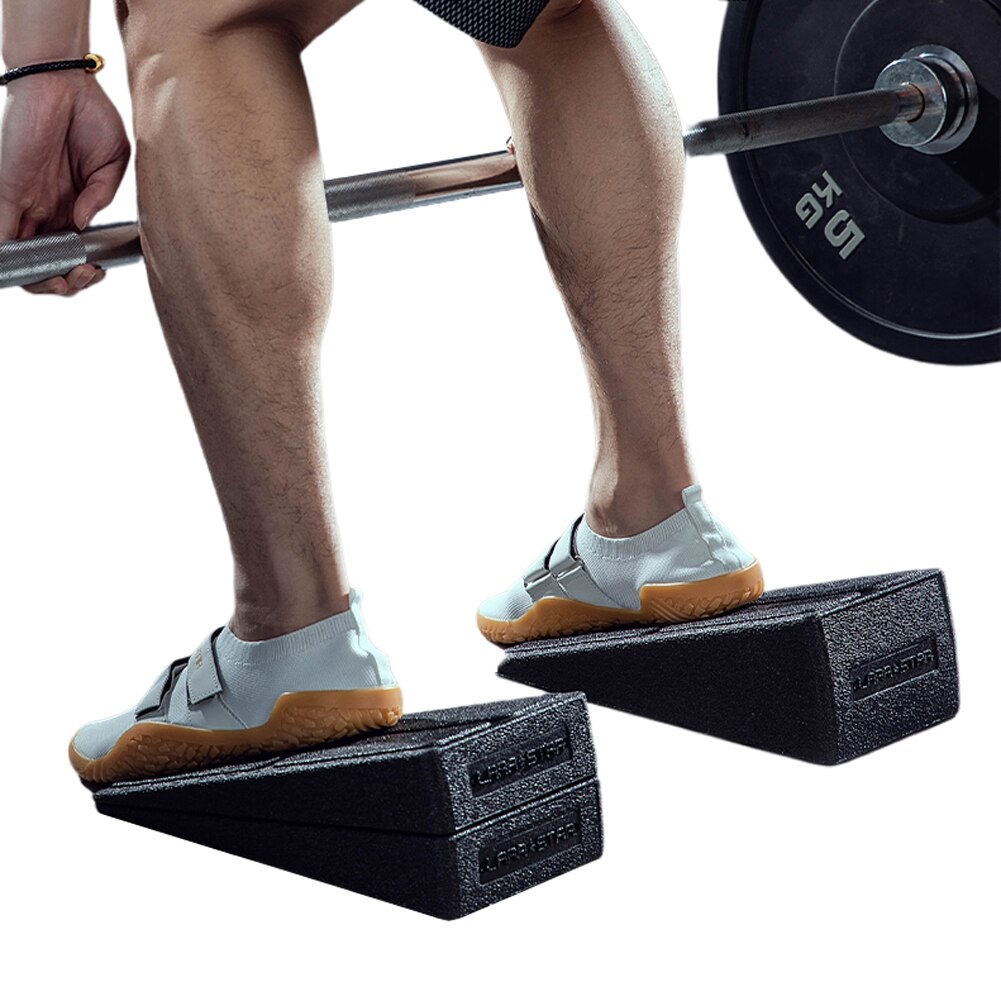 Squat wedge blok justerbar skridsikker squat rampe dødløft wedge kalv båre skrå bordstyrke til squat og dødløft