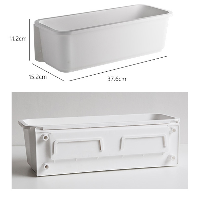 Push and Pull Storage Basket Boxes Plastic Kitchen Sink Drawer Organizer Closet Rack Finishing Container Home Accessrioes