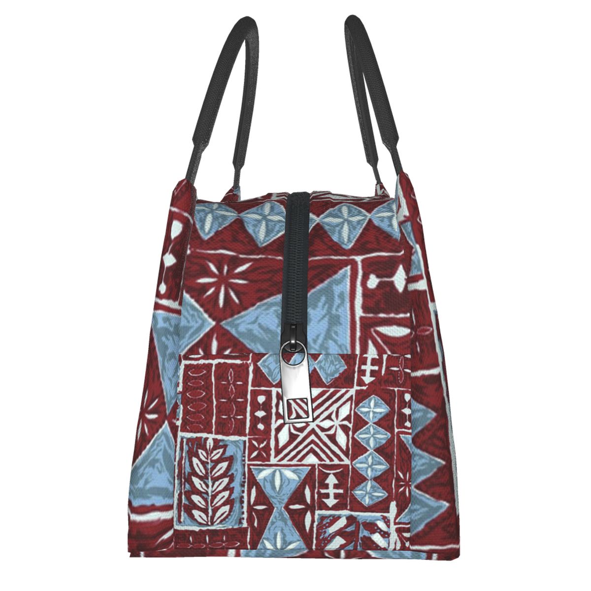 Geïsoleerde Warmte Lunch Zakken Hawaiian Tapa Doek Stof Afdrukken Thermische Vrouwen Picknick Bento Jongens Mannen Verse Pouch Voedsel Koeltas