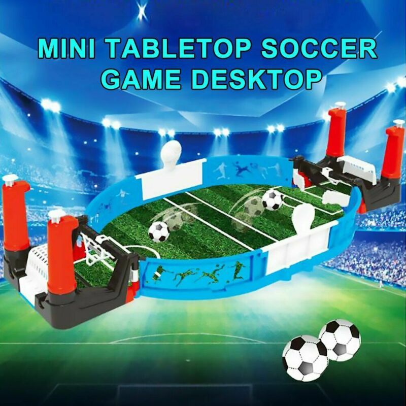 Mini Tabletop Soccer Game Desktop- Two Player Finger Sport Toy for Kids