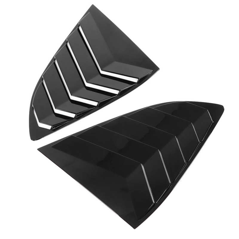 Rear Side Window Louver Air Vent Scoop Louvers Lightweight for Car