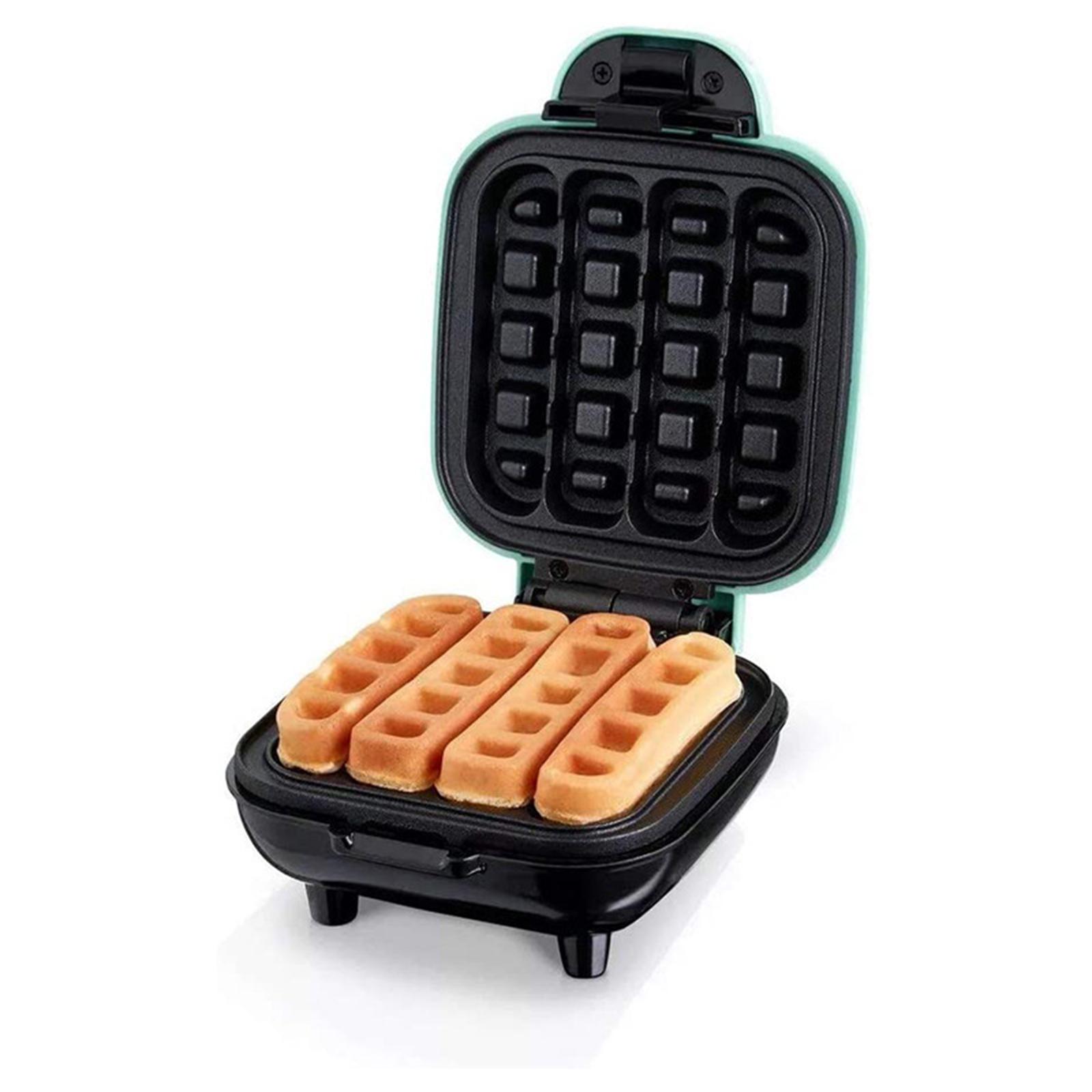 Mini Waffle Maker for Kids 110 V Easy Clean Portable Multifunction Small