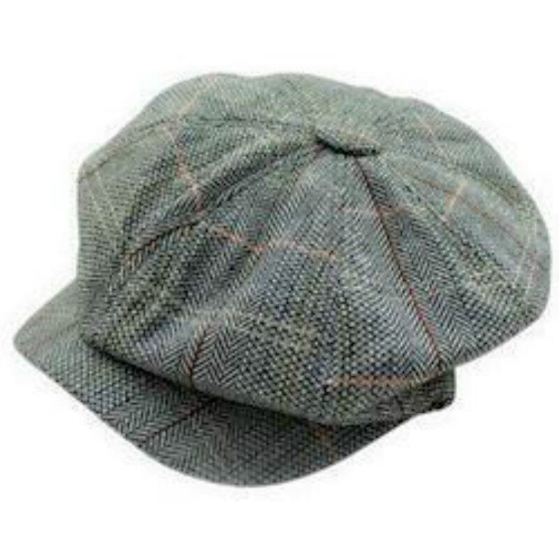 Gorros de Tweed Gatsby boina para hombre, nuevos, distribuidor de periódico, conducción Retro, sombrero para abuelo
