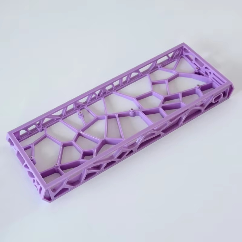 Holy60 Hollow Keyboard Case GH60 GT60 Mad60 Wooting60 M6 Custom Keyboard Shell White/red PC Gamer DIY Mechanical Keyboard: LIGHT GRAY