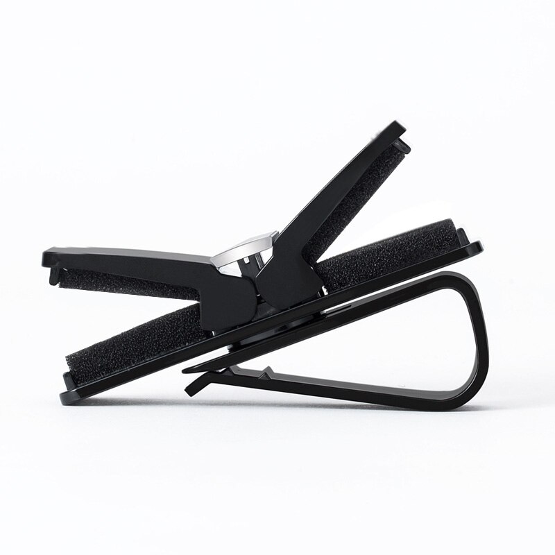 Moda cristal carro óculos de sol viseira clipe titular feminino diamante strass carro prendedor clipe de cartão titular do bilhete clipe