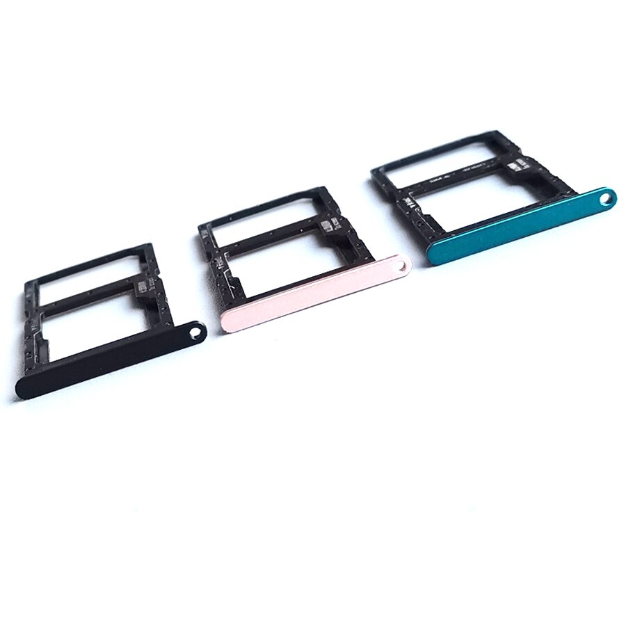 Dual SIM Card Tray For Huawei Nova Y60 WKG-LX9 SIM Slot Holder Adapter NOVA Y60 Replacement Parts Black Gold Green