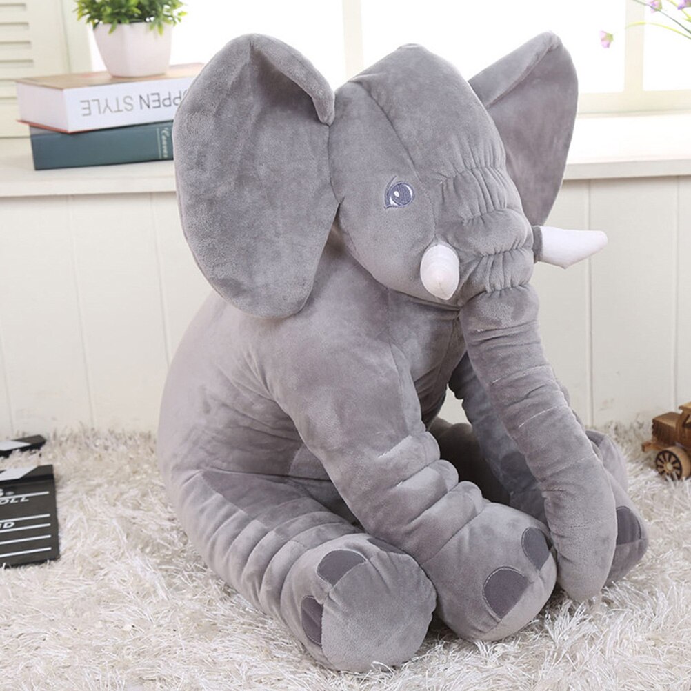 30/40/60CM 6 Colors Elephant Skin Plush Soft Toy DIY Pillow Baby Kids baby Pillows No Filling Elephant Pillow Cover Sleeping Bag