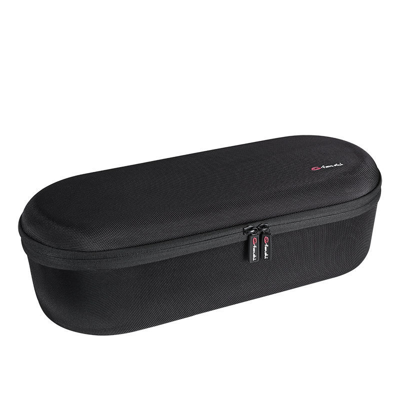 Lux – étui pour sèche-cheveux Dyson Supersonic, espace de rangement supplémentaire pour les accessoires, sac de transport pour voyage,: Black bag-A