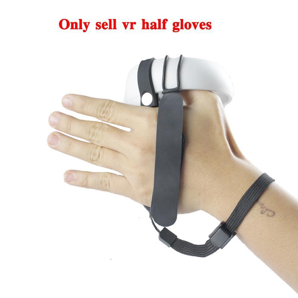 VR Half Gloves VR Accessories Protective Cover For Oculus Quest 2 VR Touch Controller Silicone Cover Skin Handle Grip