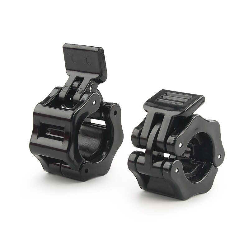1 par pequeno barbell bloqueio 25mm haltere colarinho clipe haltere fivela braçadeira barra de levantamento de peso ginásio haltere fitness corpo edifício