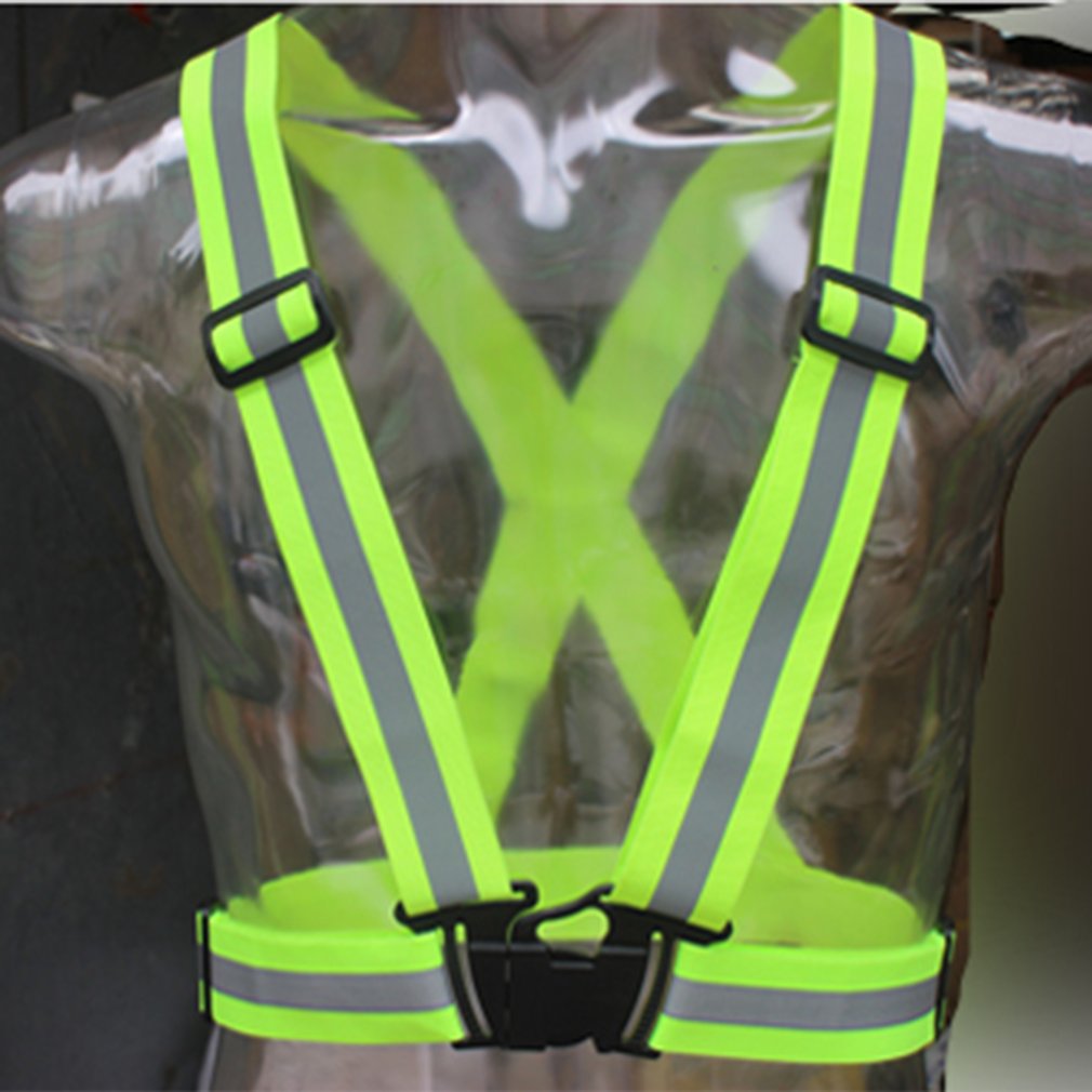 Elastische Bandjes Night Running Reflecterende Band Beschermende Reflecterende Vest Kleding Riding Rijden Beschermende Kleding