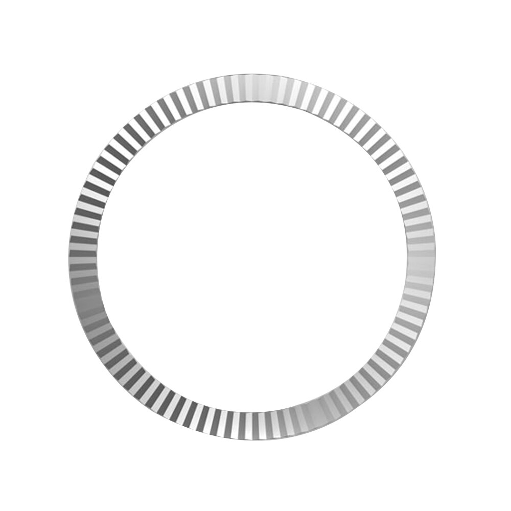 Anti-Kras Staal Bezel Ring Adhesive Cover Voor Samsung Galaxy Horloge 42/46Mm Horloge Case Cover Protector horloge Accessoires: Silver / 46MM