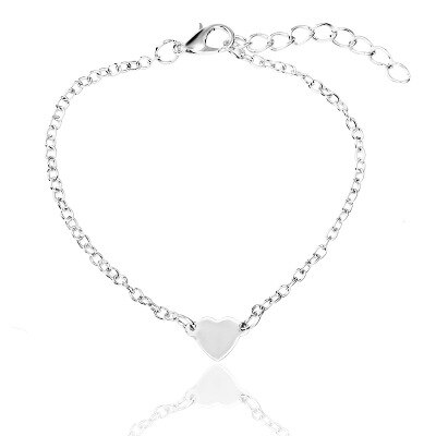 Mode Eenvoudige Liefde Hart Armband Voor Vrouwen Meisje Accessoires Sieraden