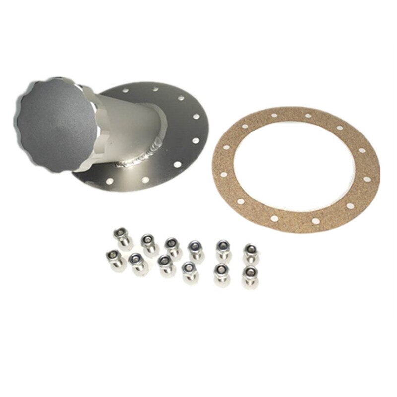 SPSLD-piezas de automóvil modificadas a tapa de Combustible General, tapa de tanque a prueba de explosiones, inclinada a 45 grados, de aluminio de 14cm