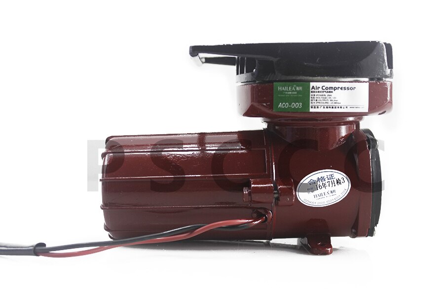 HAILEA ACO-003 DC 12V 25W Permanent Electromagnetic Air Compressor for Hydroponics Pond Aquarium Fish Tank Oxygen Air Pump
