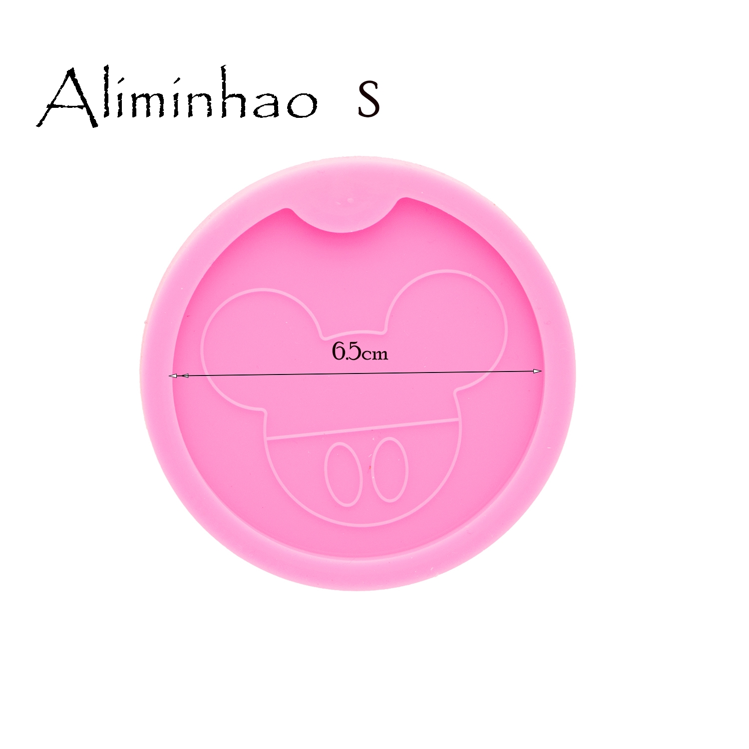 DY0674 2.5/2.8 In pot blad top/Cheetah bodem/Star Geode Auto Coaster Mold Agaat Hars Siliconen mallen DIY Epoxy Mold Crafting: Black