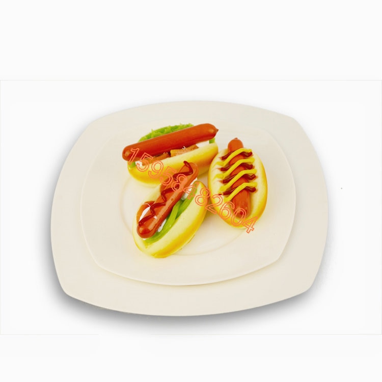 Simulatie Voedsel Brood Dog Hamburger Model Kleuterschool Gebied Speelhuis Speelgoed Etalage Rekwisieten