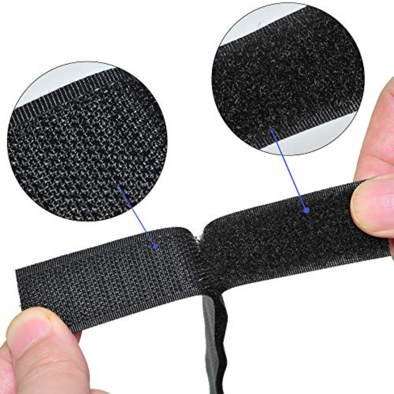 5Meter/Pair Nylon Hook and Loop No Glue Hook Self Adhesive Fastener Tape Sewing-On Strips Magic Tape DIY Sewing Tape Accessories