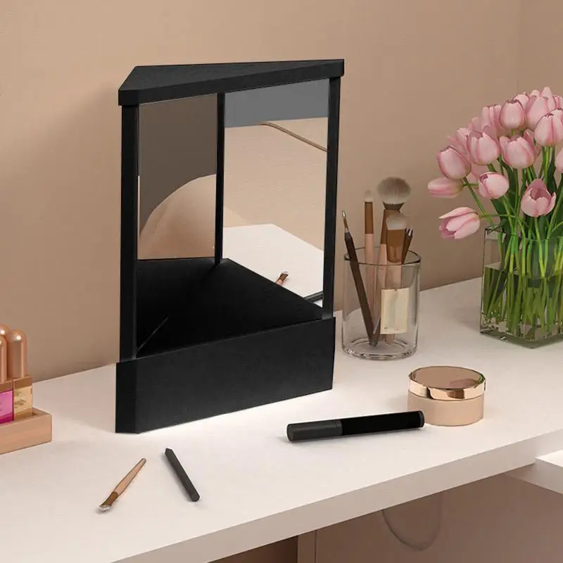 True Mirror Non Reversing Mirror Clear Cosmetic Mirror Dresser Inverted Mirror For Desktop Tabletop Living Room