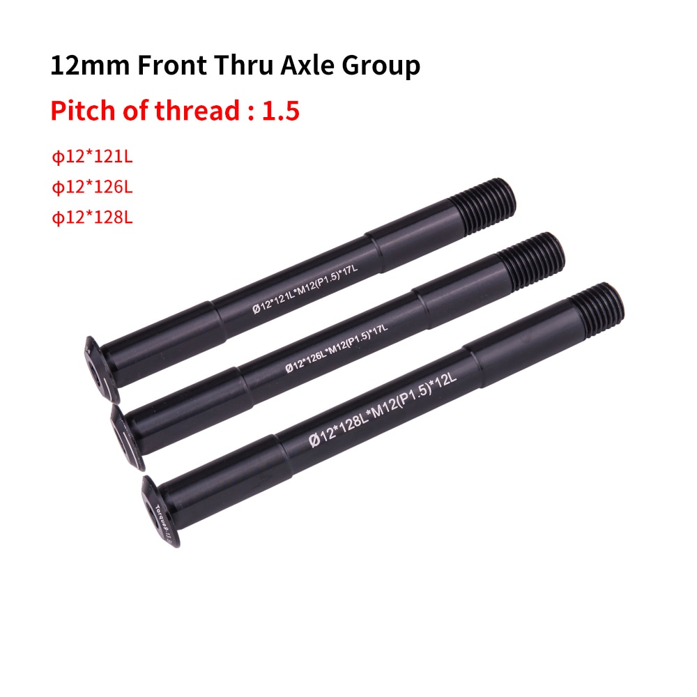 Axe transversal de roue avant et arrière, axe traversant de vélo, vtt, axe de roue 12mm 15mm, 15x100 12x142 12x100 12x148 15x110
