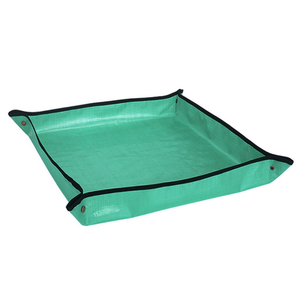 Tapis de jardinage imperméable pliable pour plantation de pots de fleurs, revêtement PE, fournitures de jardin pour la maison: Default Title