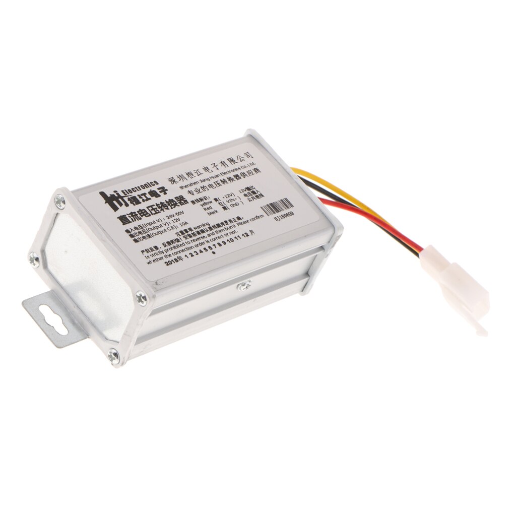 O conversor 24-60 v do volt da c.c. desce à fonte de alimentação conduzida do carro de 12 v 10a/120 w