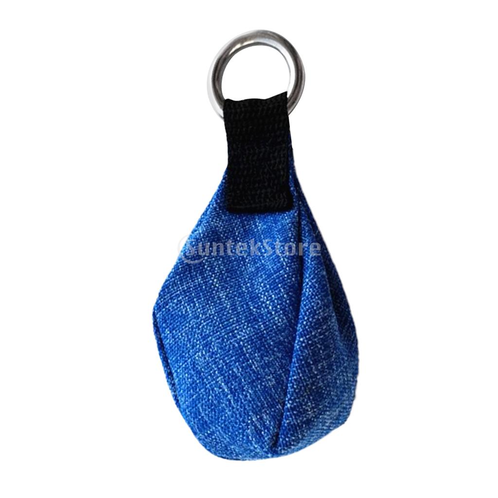 250g/8.8oz Tree Surgery Arborist Climbing Throw Weight Bag Rigging Equipment: Blue