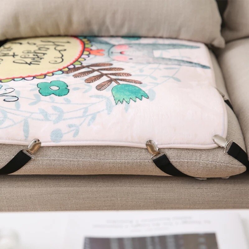 Grippers Suspender Cord Hook Loop Clasps Adjustable Elastic Mattress Cover Adjustable Bed Sheet Fasteners Straps