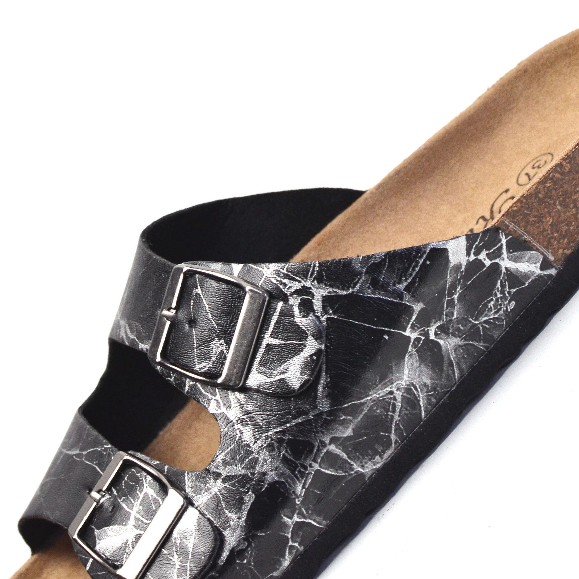 Whoholl män sommar strandskor fritid kork tofflor par flip flops bekväma skor unisex plus storlek 36-45