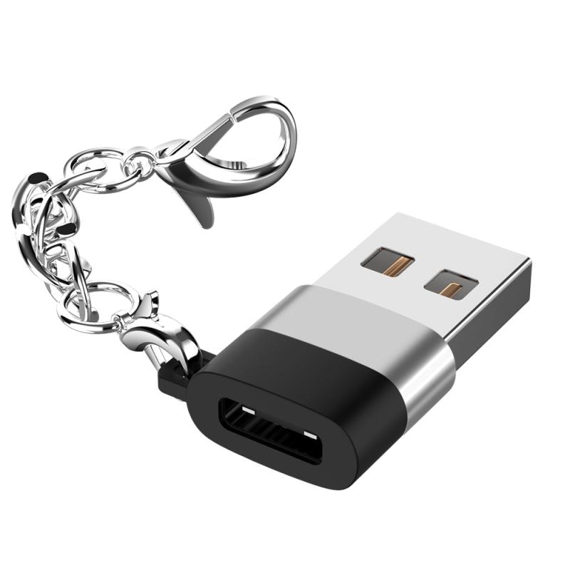 USB 3.0 To Male Type-C OTG Type-C Cable Adapter USB-C To Type C OTG Converter For Xiaomi Mi5 Mi6 Huawei Samsung With Chain