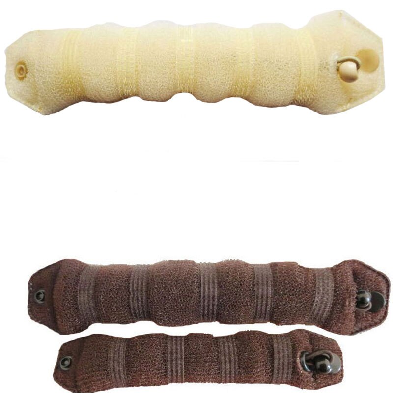 1/2 pçs cabelo torção estilo antigo trança penteado donut cabelo bun maker diy esponja ferramentas de estilo de cabelo para as mulheres acessórios de cabelo
