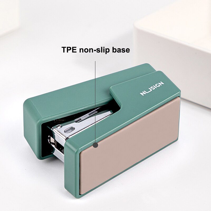 Deli – agrafeuse Portable multifonction pour enfants, petite agrafeuse à usage étudiant, pour la maison ou le bureau